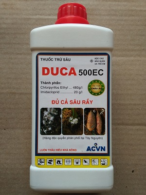 Duca 500EC thuốc trừ sâu rầy mọt đục - sùng đất