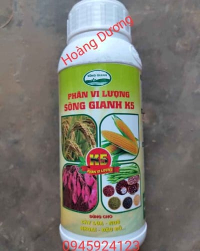 Phân vi lượng sông Gianh K5
