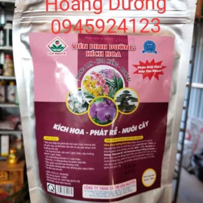 Phân tan chậm viên dinh dưỡng kích hoa