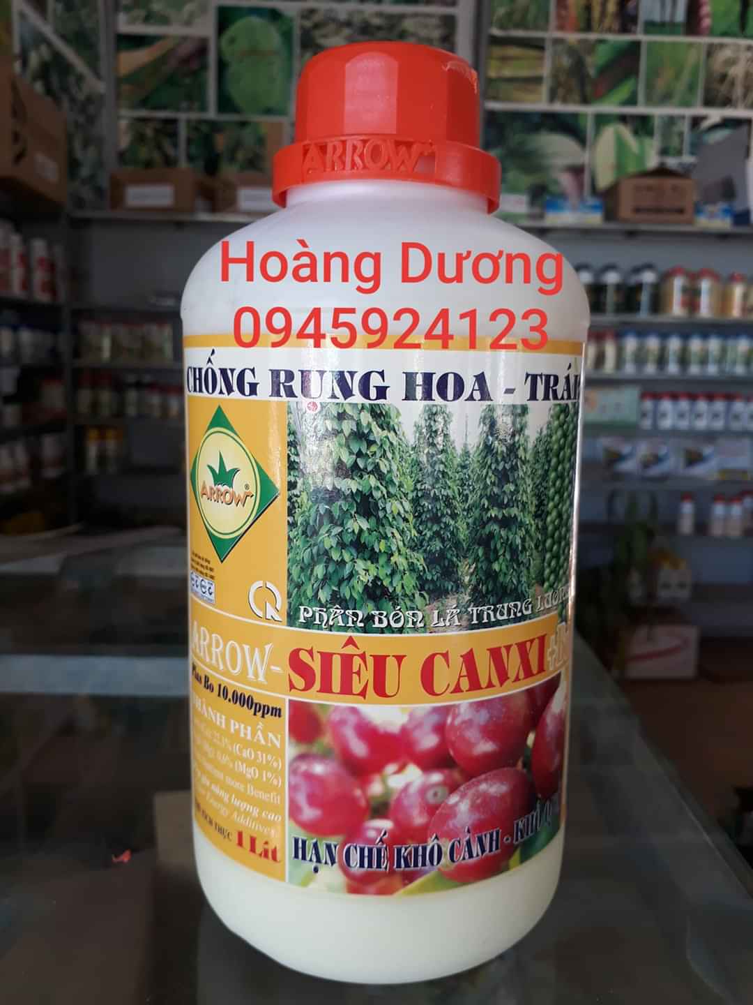 Anrrow Siêu Canxi Bo Phân Bón Lá Trung Lượng