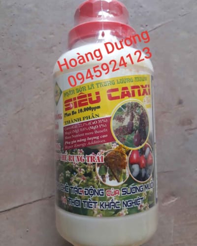 Siêu canxi bo phân bón lá Trung Lượng Anrrow