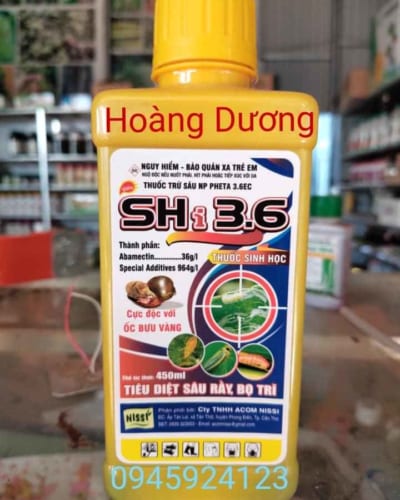 Thuốc trừ sâu sinh học Shi 3.6