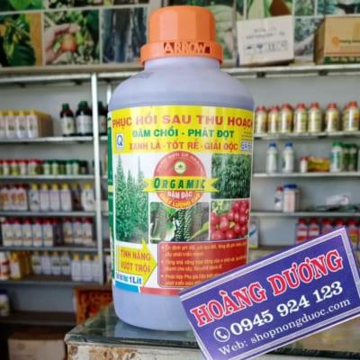 Phân bón lá Orgamic phục hồi xanh cây tốt quả