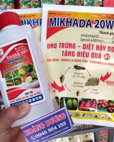Thuốc đặc trị sâu nhện diệt rầy rệp ung trứng