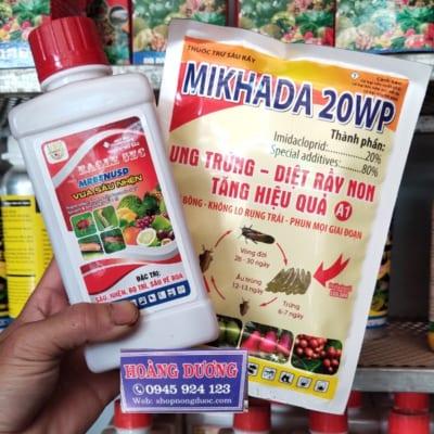 Thuốc trị sâu nhện lưu dẫn 2 chiều 1 chai+2 gói