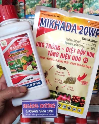 Thuốc trị sâu nhện lưu dẫn 2 chiều 1 chai+2 gói