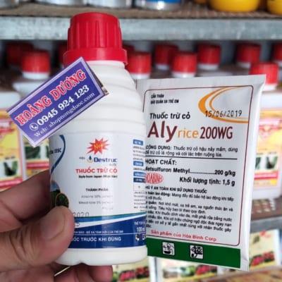 Thuốc đặc trị cỏ mần trầu một bình
