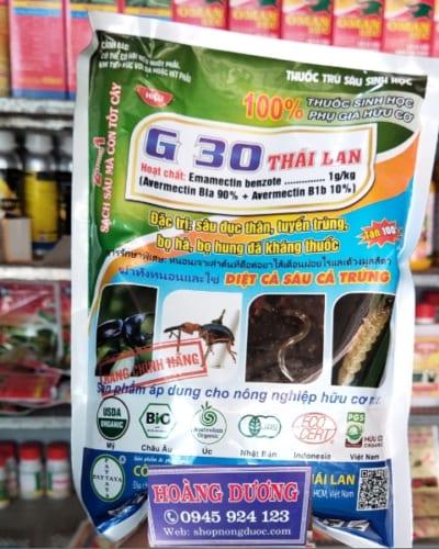 G30 Thái Lan thuốc sâu sinh học hữu cơ