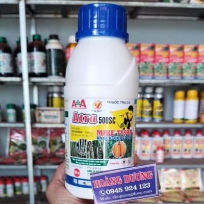 Thuốc trừ cỏ bắp ngô mía Atra 500sc