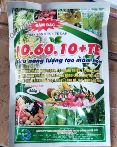 Năng lượng siêu tạo mầm hoa 10-60-10+TE