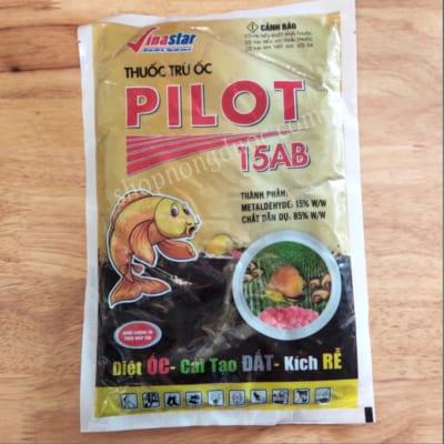 thuốc trừ ốc pilot 15ab cải tạo đất kích rễ và diệt ốc ruộng lúa