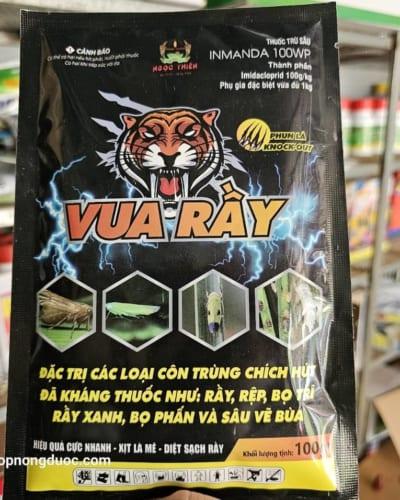 Vua rầy thuốc trừ sâu inmanda 100 wp đặc trị chích hút kháng thuốc