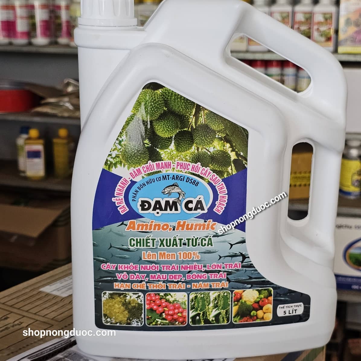 Phân bón hữu cơ đạm cá Amino humic