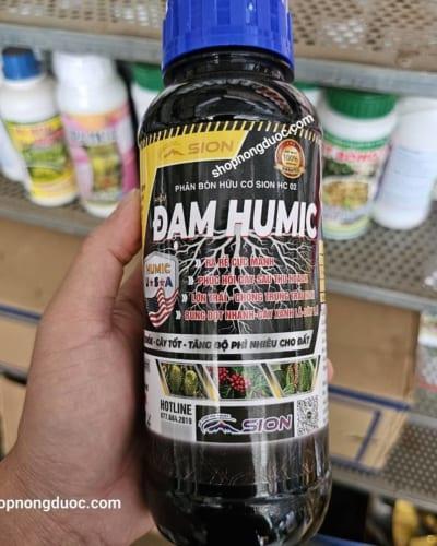 Phân bón hữu cơ sion hc 02 hiệu đạm humix