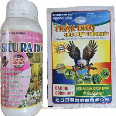 Cặp siêu ra hoa và Thần Điêu Siêu diệt chích hút