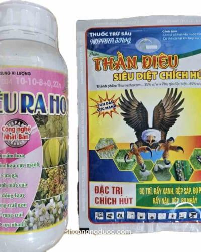 Cặp siêu ra hoa và Thần Điêu Siêu diệt chích hút