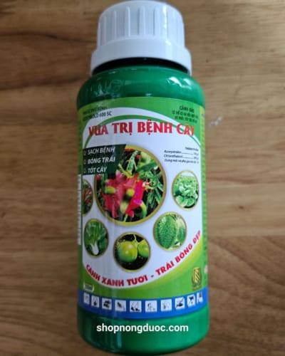 Thuốc trừ bệnh azoxygold 600sc hiệu-vua trị bệnh cây