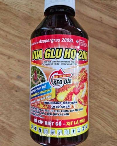 thuốc trừ cỏ vua glu HQ 200