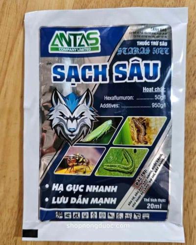 Thuốc trừ sâu Staras 50ec hiệu sách sau