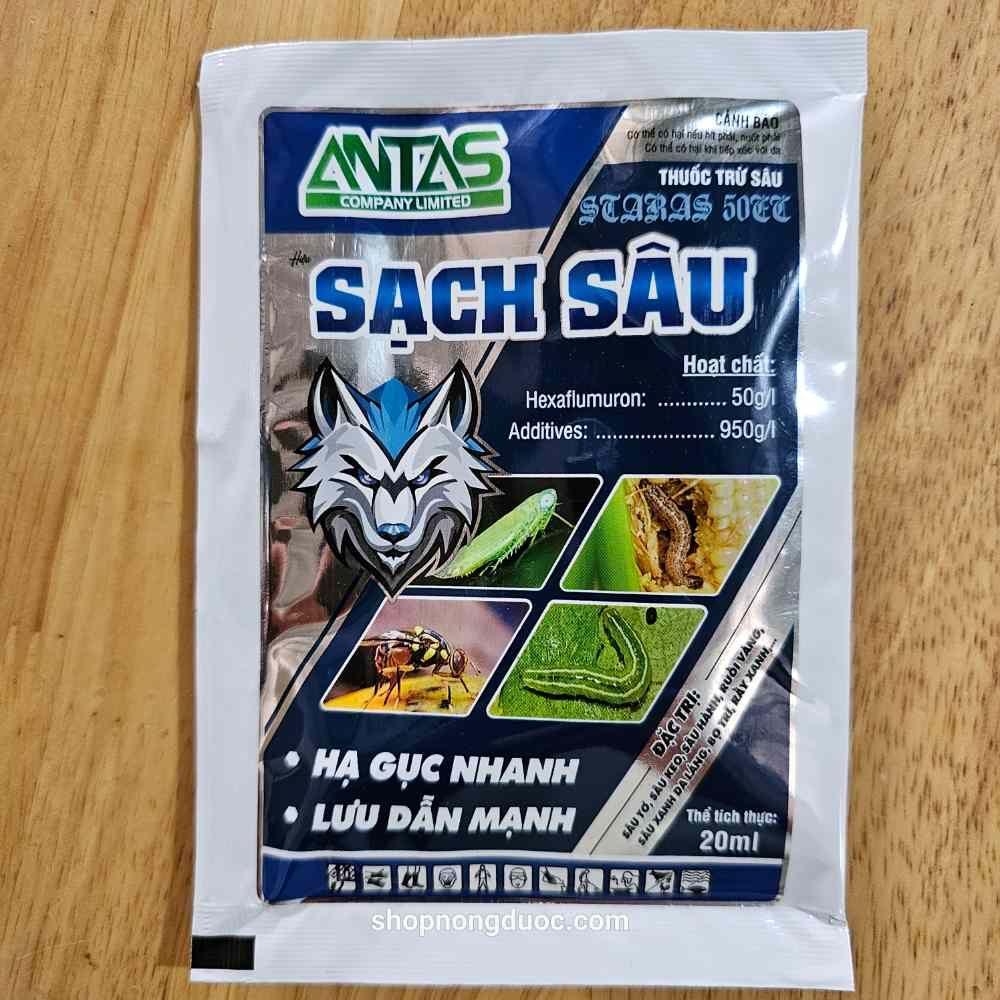 Thuốc trừ sâu Staras 50ec hiệu sách sau