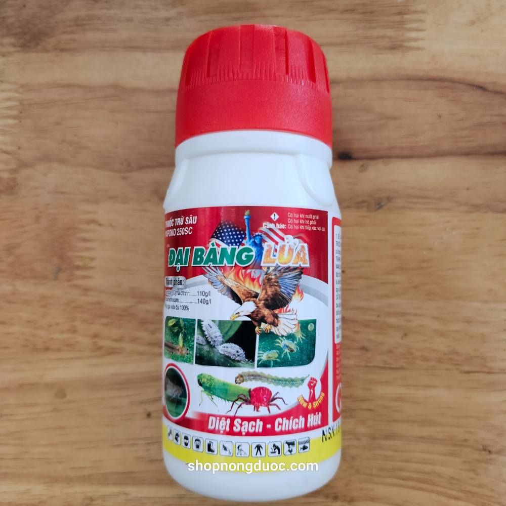 thuốc trừ sâu yapoko 250sc hiệu đại bàng lửa