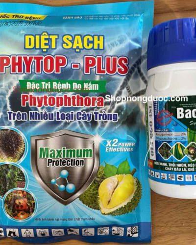 Bộ phytop plus 200g và Bacter 240ml