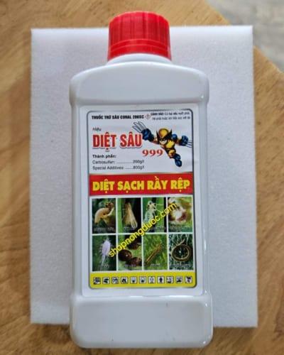 thuốc trừ sâu coral 200SC hiệu diệt sâu 999 diệt sạch