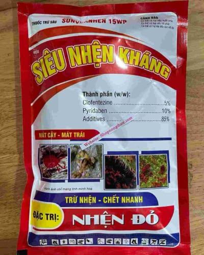 Thuốc trừ nhện đỏ siêu nhện kháng mát mát trái