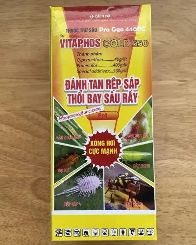 thuốc trừ sâu pro ggo 440ec hiệu vitaphos gold 550