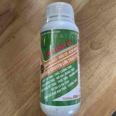 lớn trại F10 phân NPK bổ sung vi lượng 4-7-7+TE chuyên lớn Trái