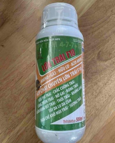 lớn trại F10 phân NPK bổ sung vi lượng 4-7-7+TE chuyên lớn Trái