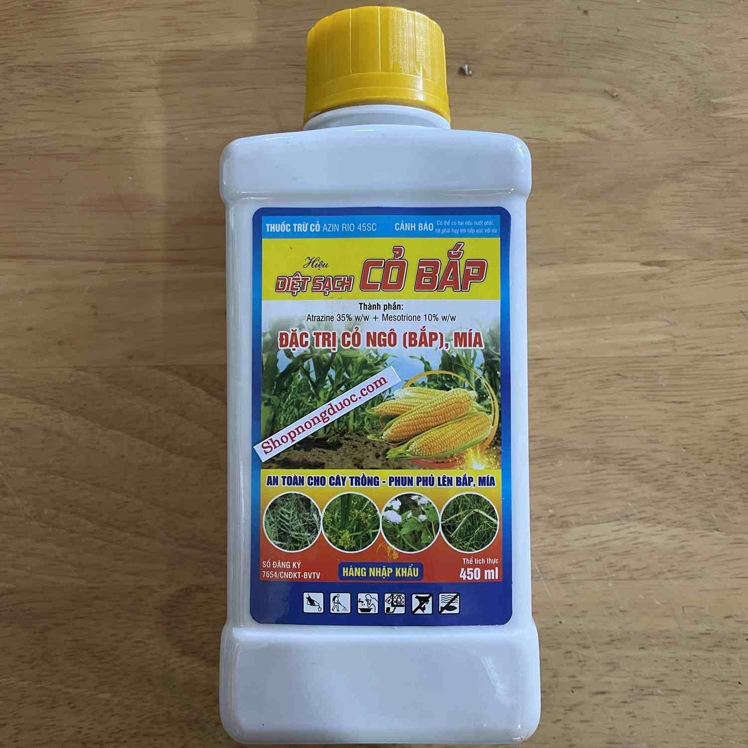 thuốc trừ cò bắp ngô mía diệt sạch cỏ