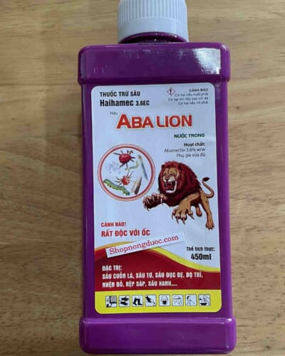 thuốc trừ sâu haihamec 3.6EC hiệu aba lion